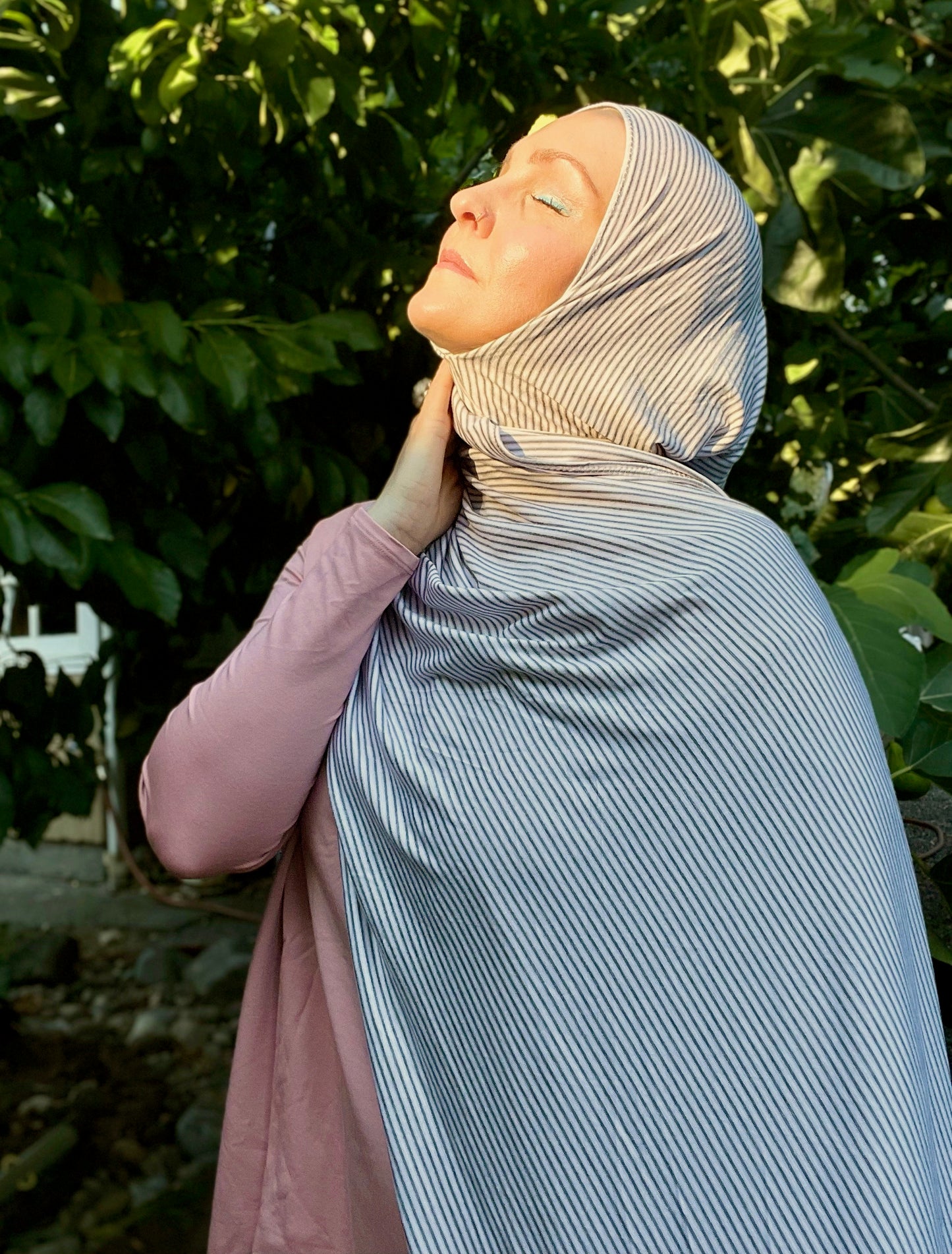 Woven Jersey Hijab: Sweet Sixteen (extra long)