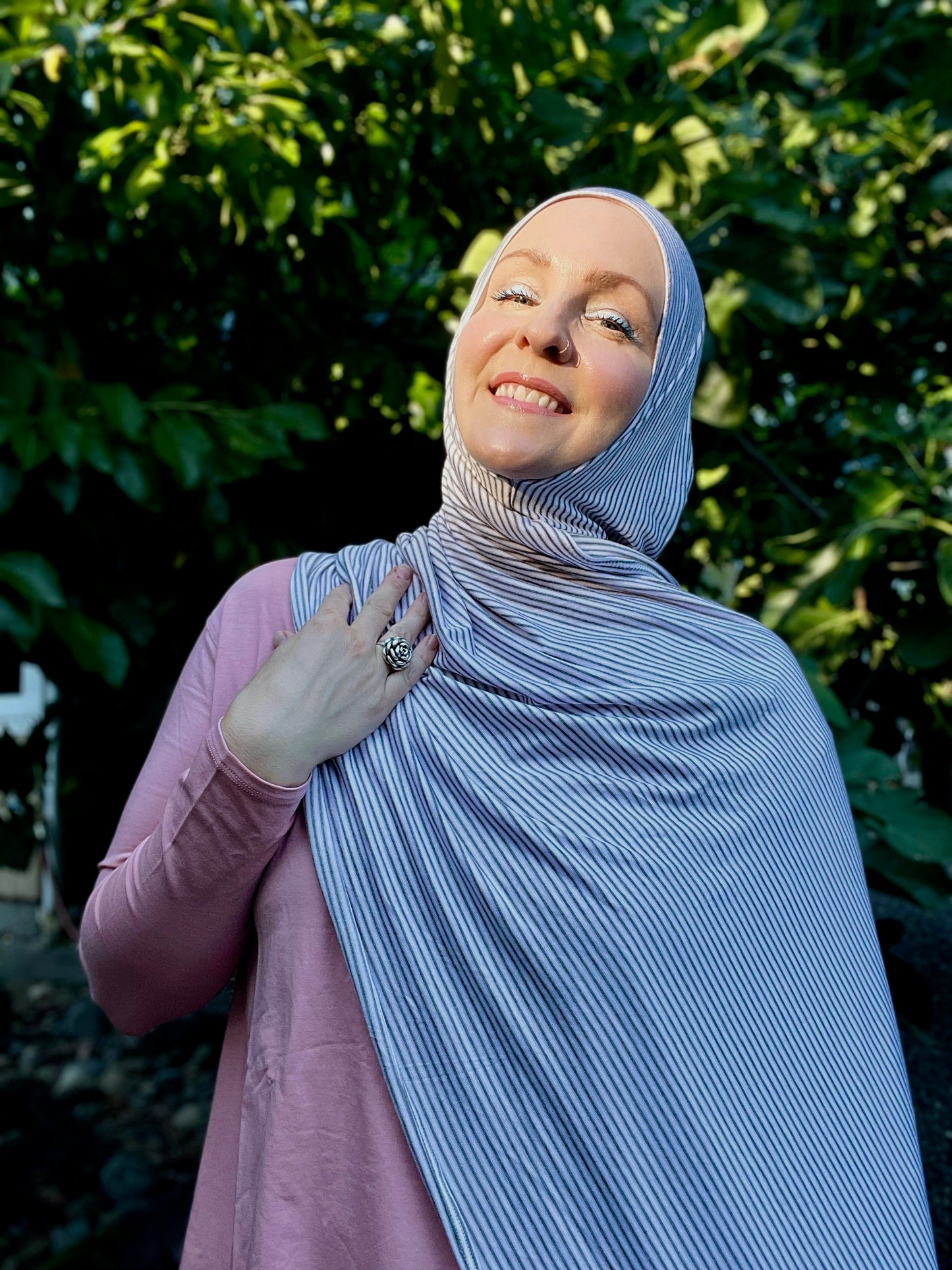 Woven Jersey Hijab: Sweet Sixteen (extra long)