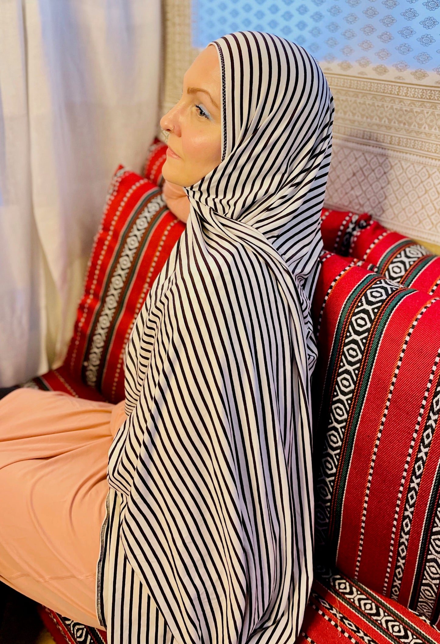 Woven Jersey Hijab: Libre