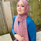 Limited Edition Crepe Chiffon Hijab: Turkish Garden