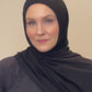Jersey Hijab: Soft Panther Black 2.0