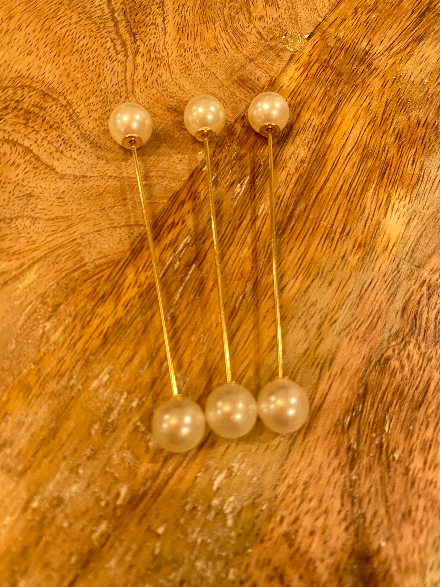 Large Pearl Barbell Pin