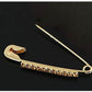 Glam Safety Pins: Gold or Silver