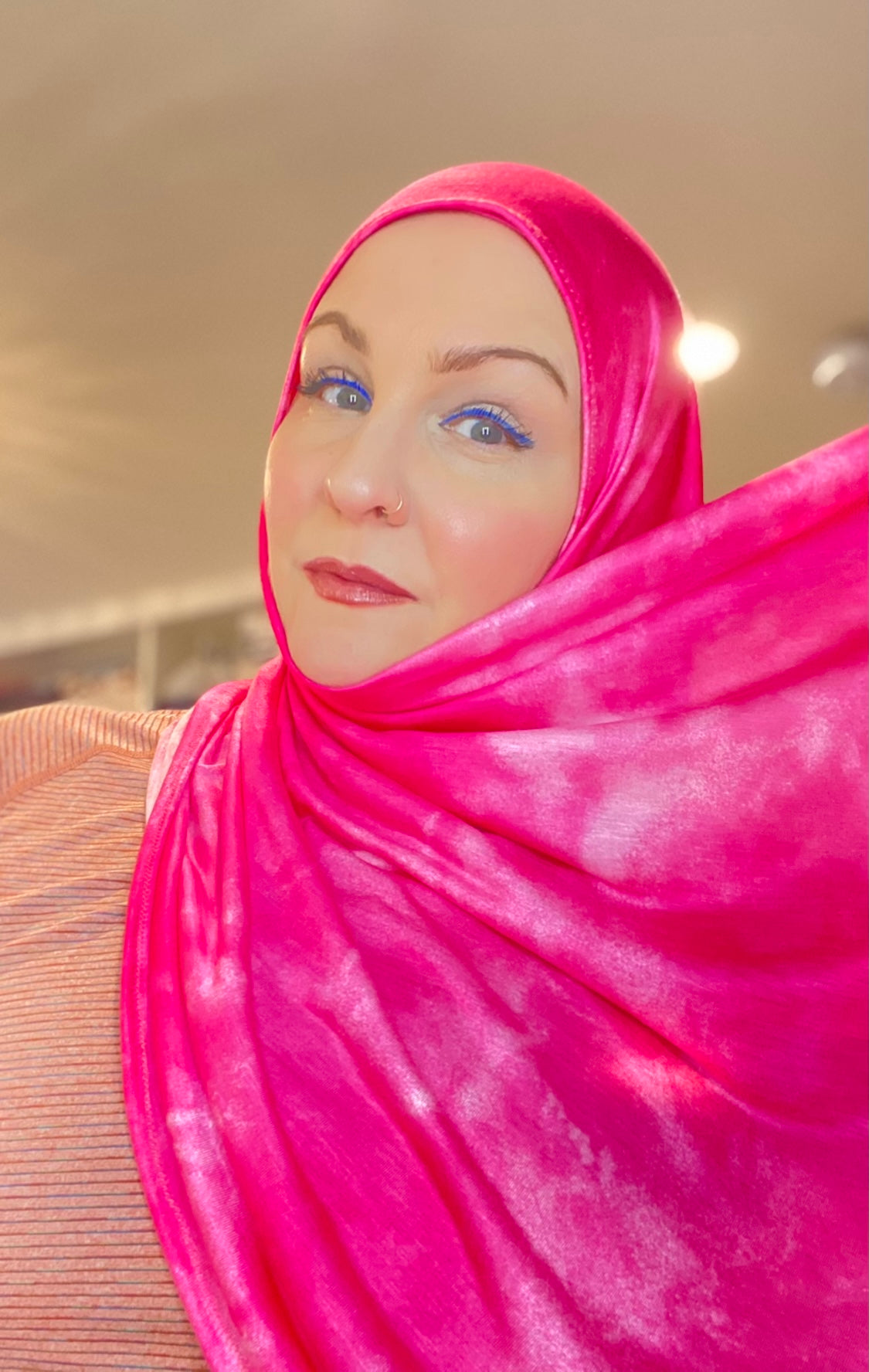 Printed Jersey Hijab: Burqa Barbie