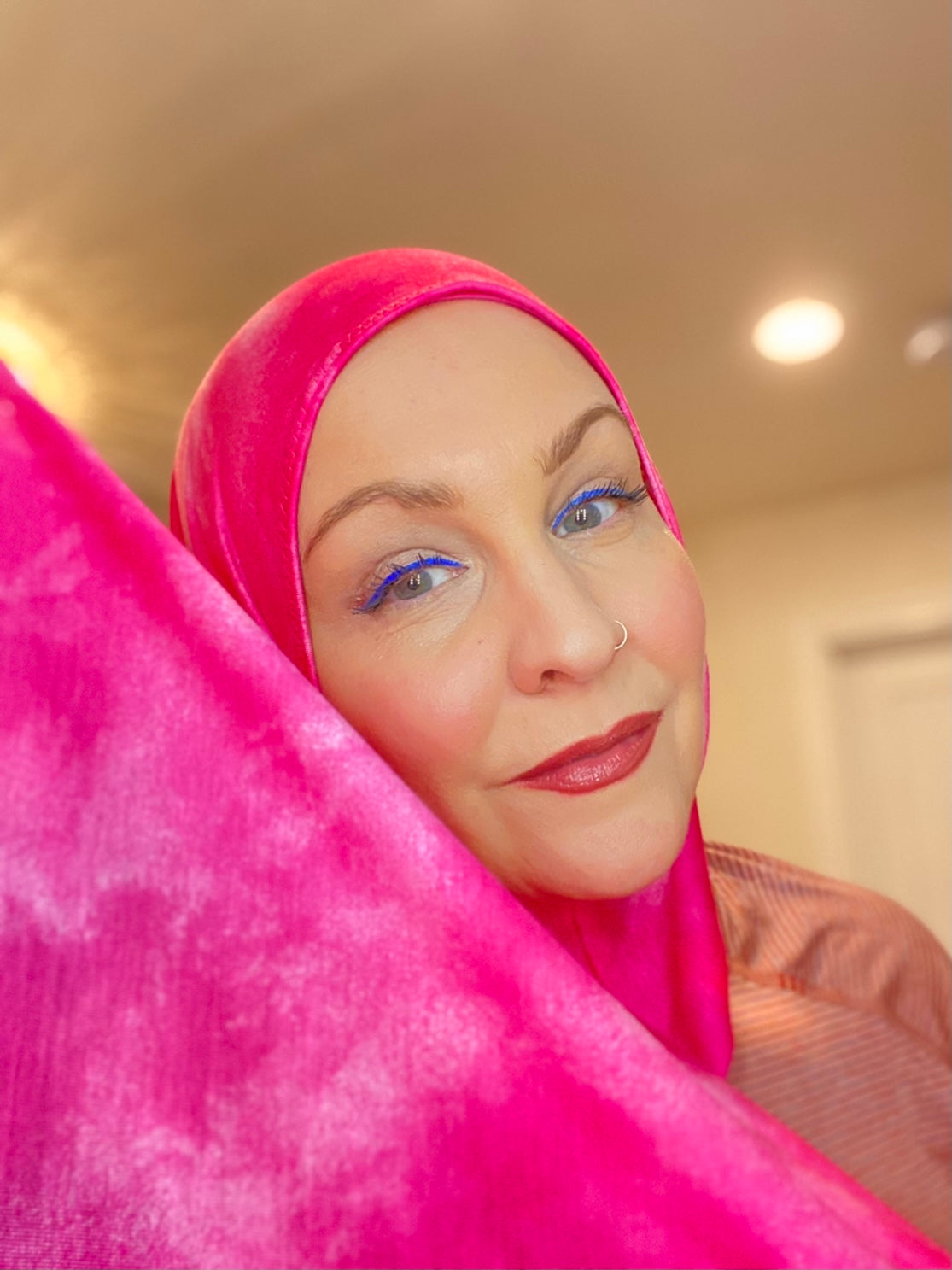 Printed Jersey Hijab: Burqa Barbie