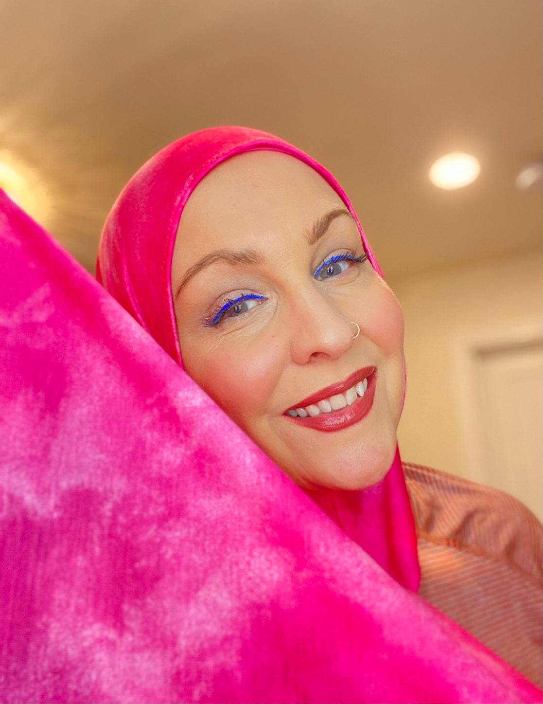 Printed Jersey Hijab: Burqa Barbie
