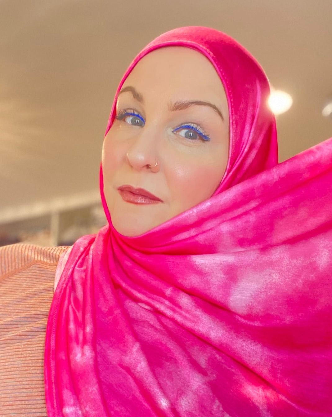 Printed Jersey Hijab: Burqa Barbie