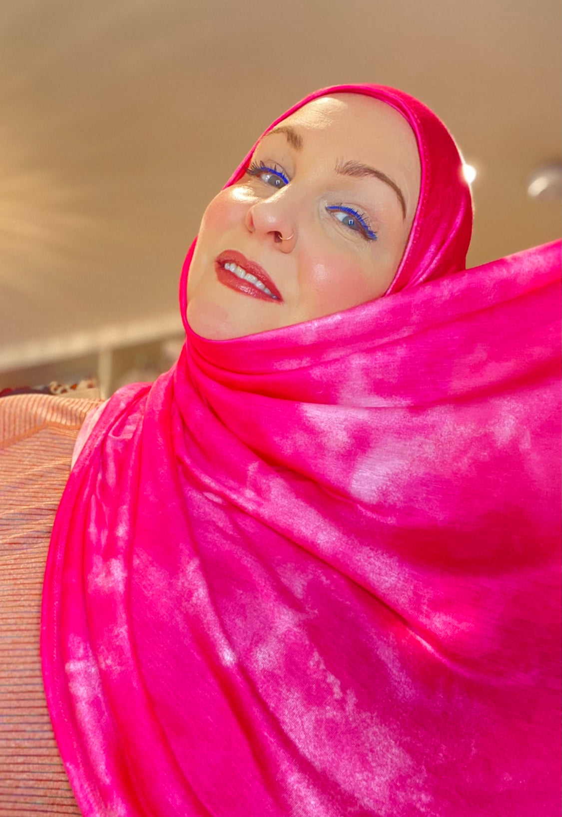 Printed Jersey Hijab: Burqa Barbie