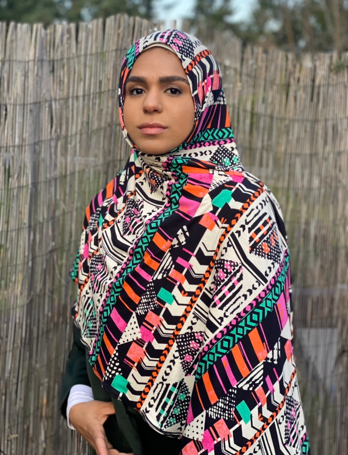 Printed Jersey Hijab: So Rad
