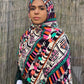 Printed Jersey Hijab: "So Rad"