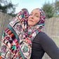 Printed Jersey Hijab: "So Rad"