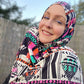 Printed Jersey Hijab: "So Rad"