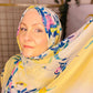 Limited Edition Crepe Chiffon Hijab: Homecoming Queen in Light Yellow