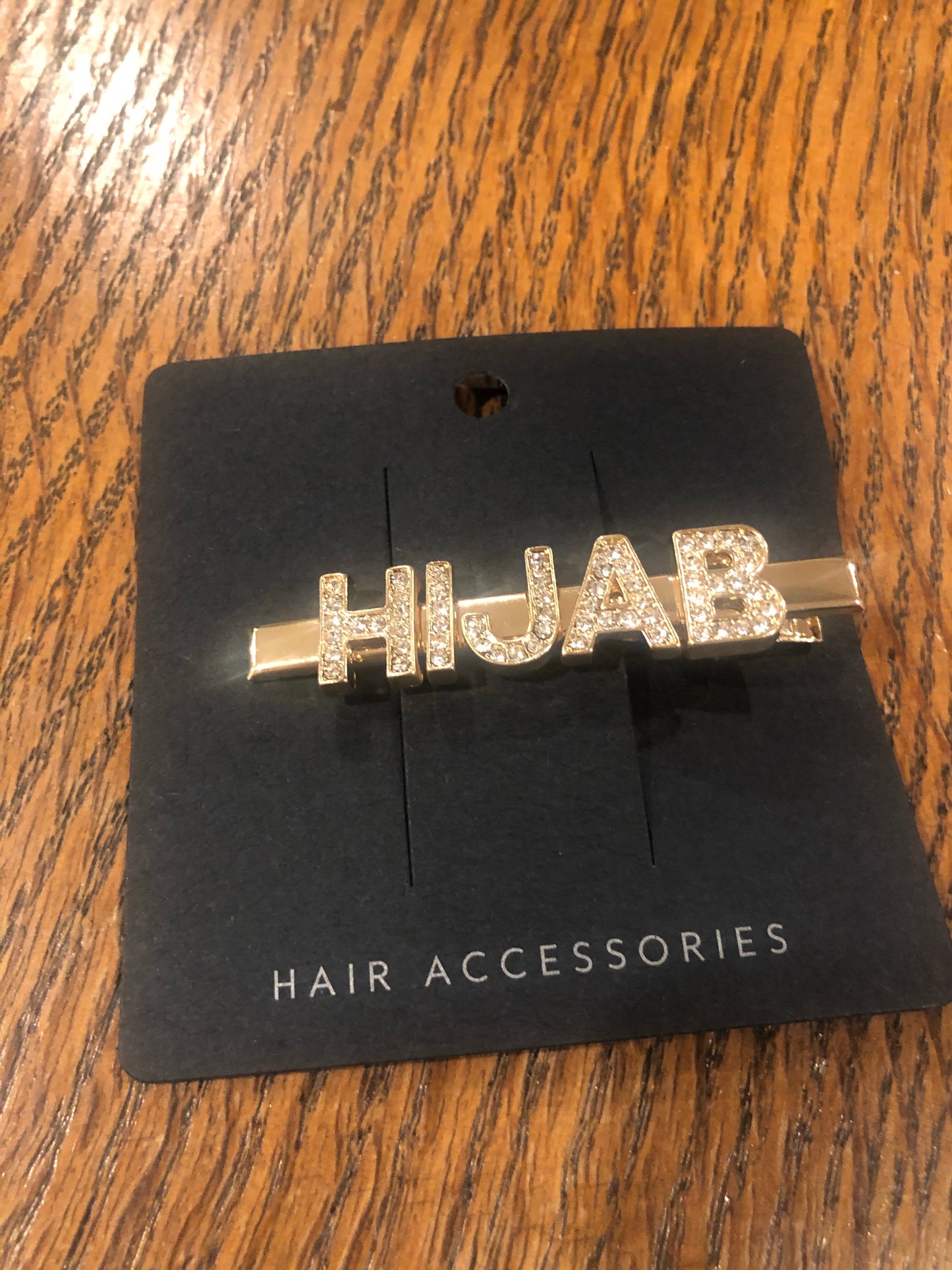 Hijab + Hair Clip - "Arabic"