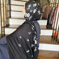 Printed Jersey Hijab: Faded Roses