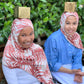 Printed Jersey Hijab: Rustic Peachy Palms