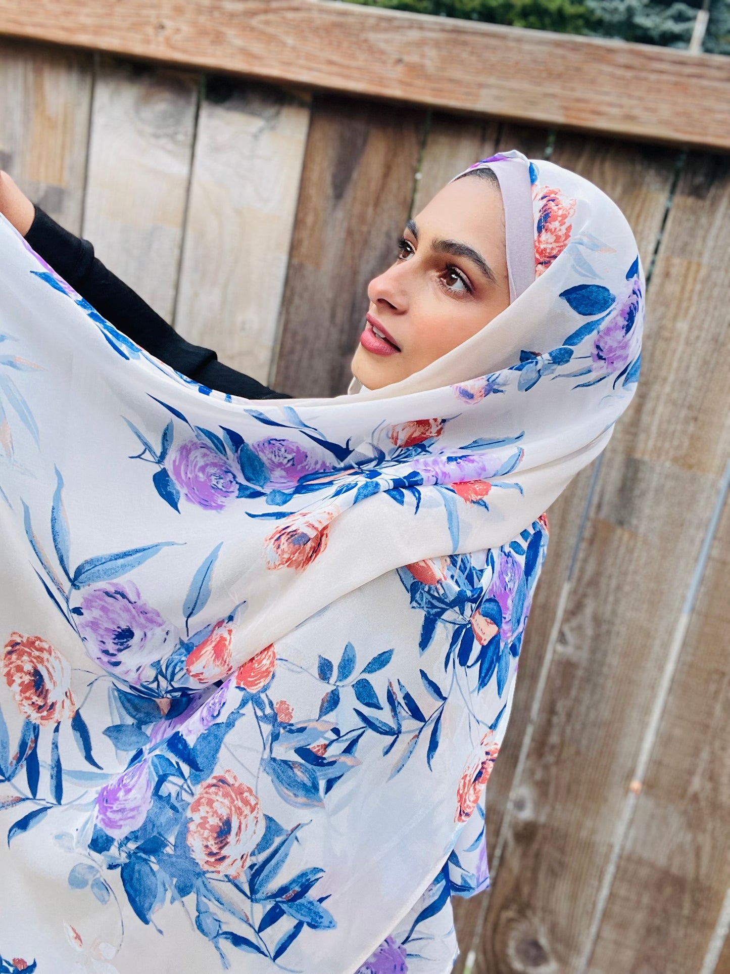 Limited Edition Crepe Chiffon Hijab: Homecoming Queen