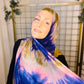 Tie Dye Jersey Hijab: All Along The Watchtower