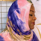 Tie Dye Jersey Hijab: All Along The Watchtower
