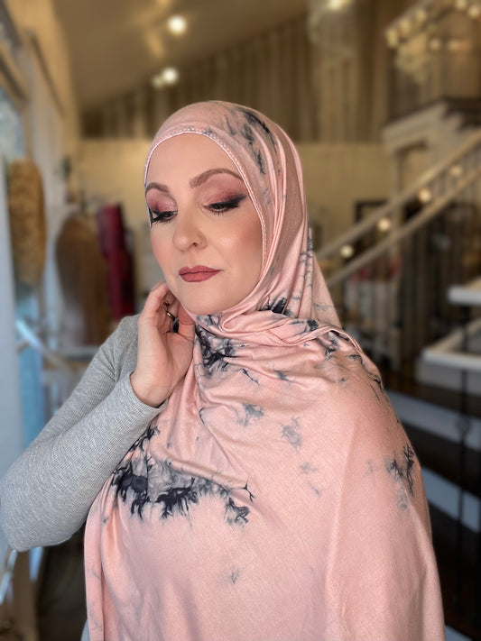 Tie Dye Jersey Hijab: Ciao Quarantine