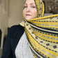 Crepe Chiffon Hijab: Italian Tuscan Harvest
