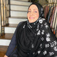 Printed Jersey Hijab: Faded Roses