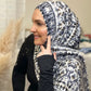 Printed Jersey Hijab: Spring Ready Ikat