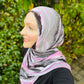 Printed Jersey Hijab: Quartz Crystal Magia
