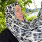 Chiffon Hijab: Snow Leopard