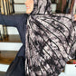 Tie Dye Jersey Hijab: Spicy Black Chai