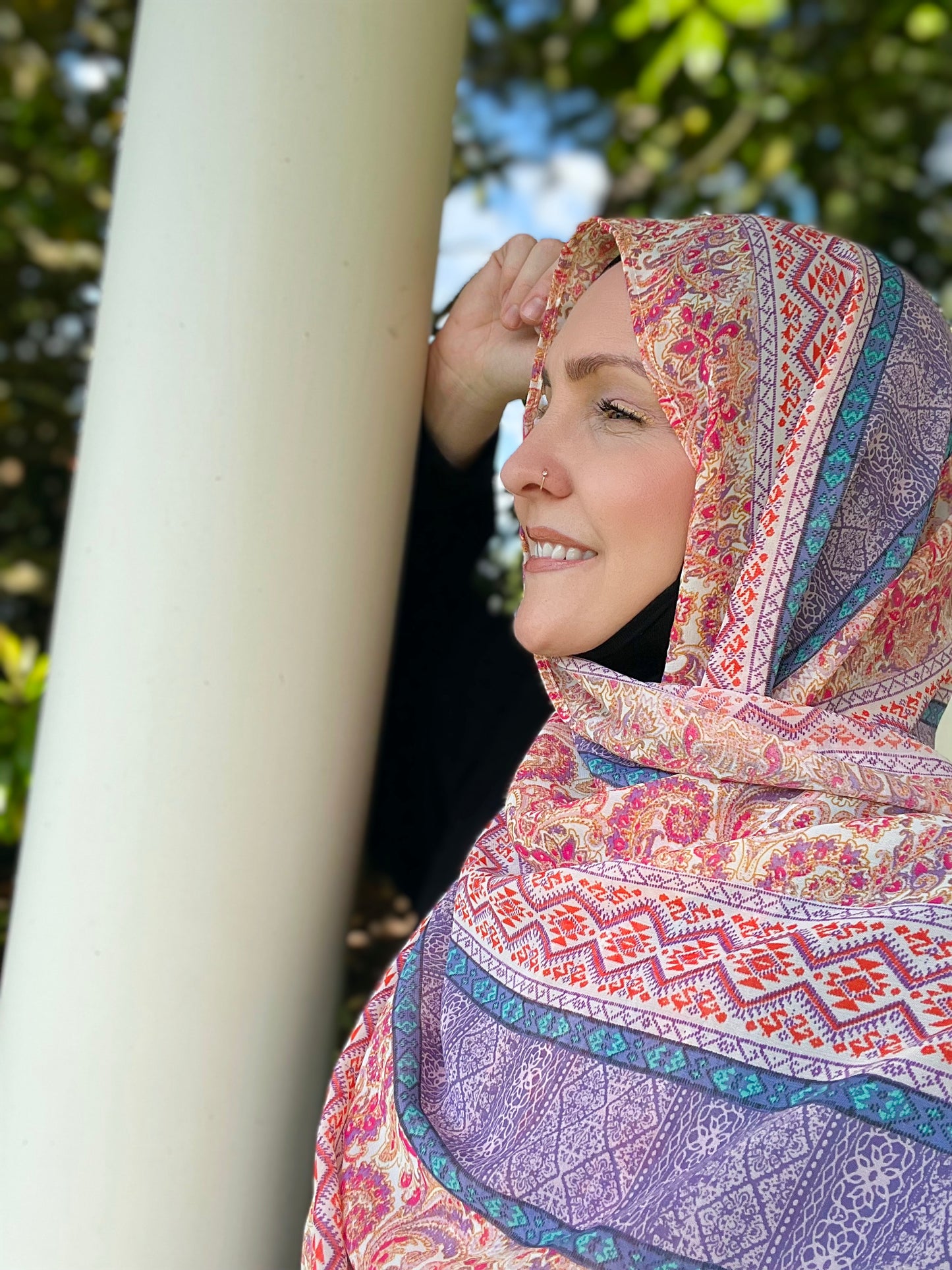 Chiffon Hijab: Summer Nostalgia