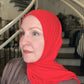 Jersey Hijab: Scarlet Red