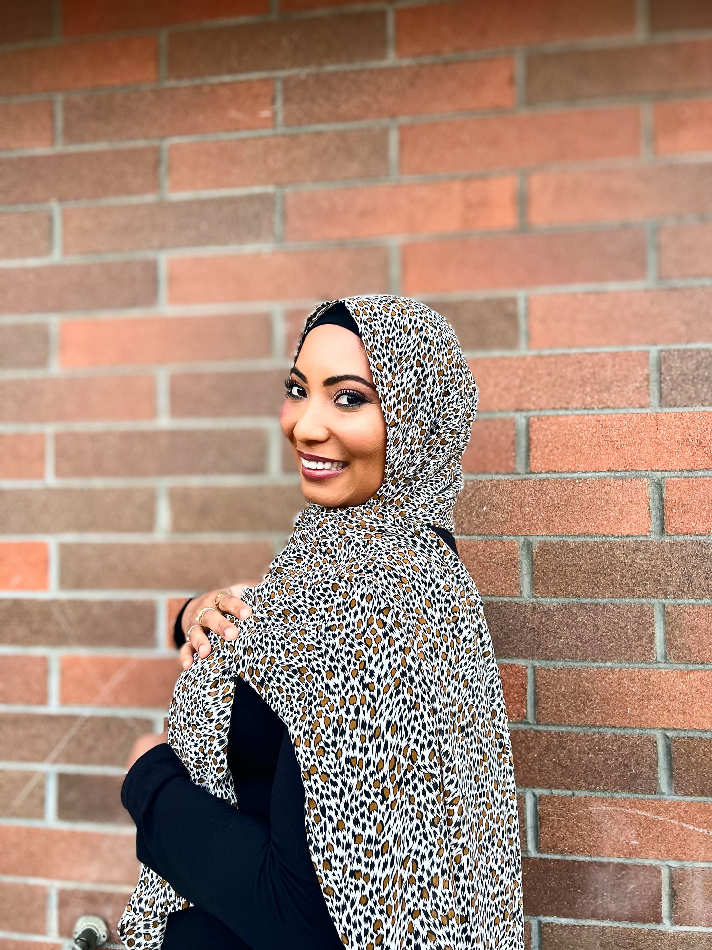 Chiffon Hijab: Def Leopard