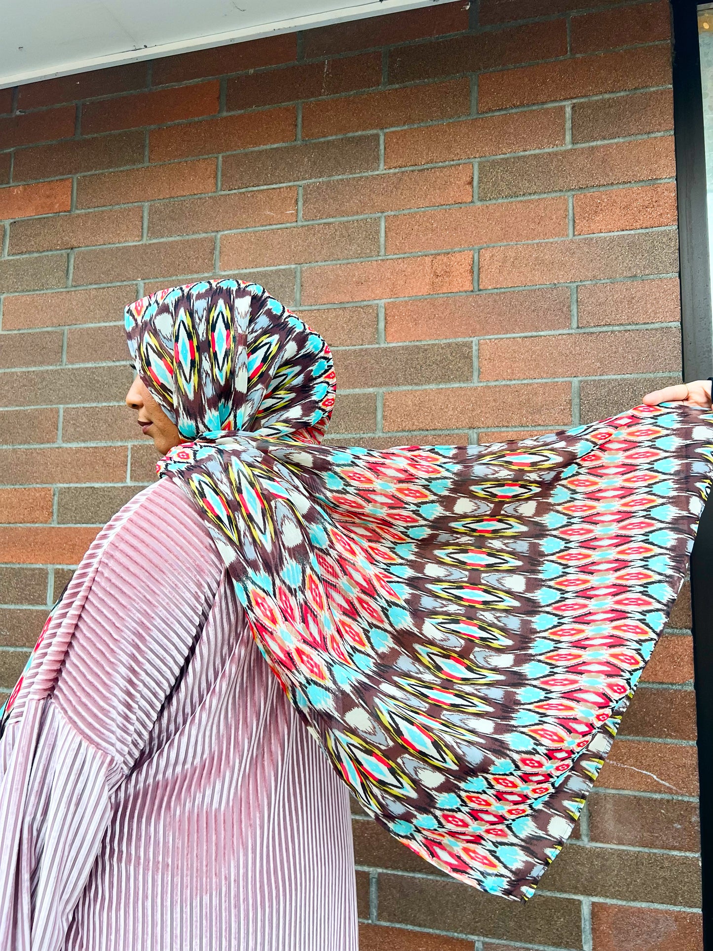 Chiffon Hijab: Harvest Moon