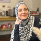 Printed Jersey Hijab: Spring Ready Ikat
