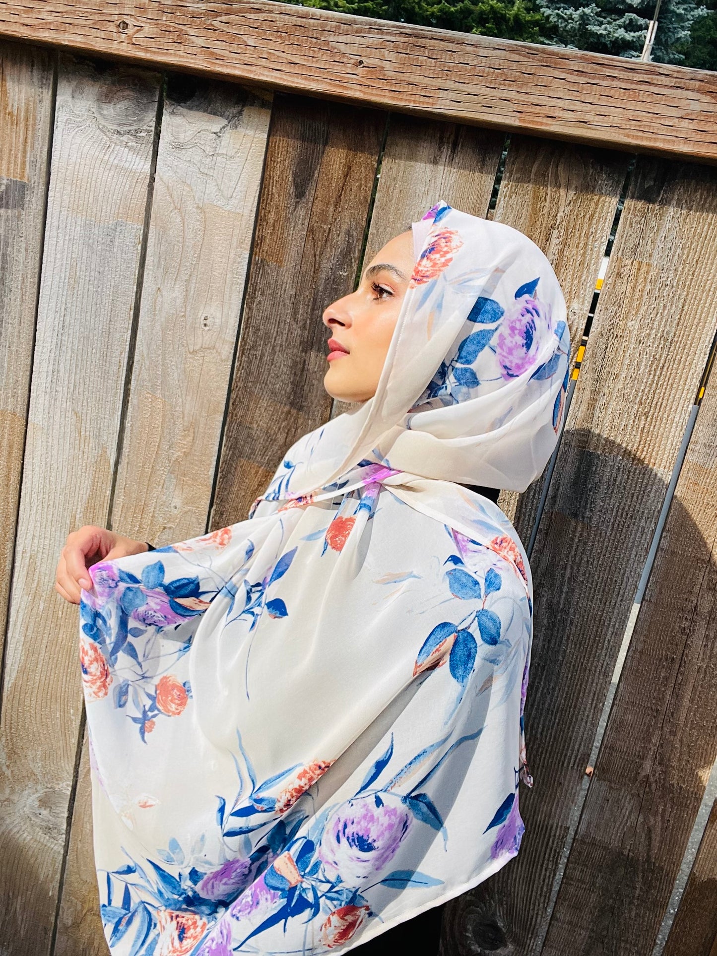 Limited Edition Crepe Chiffon Hijab: Homecoming Queen