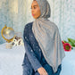 Printed Jersey Hijab: Italian Coyote