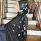 Printed Jersey Hijab: Faded Roses