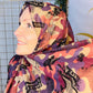 Limited Edition Chiffon Hijab: Bogota Camo