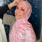 Printed Jersey Hijab: Darling Paisley Starburst