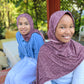 Printed Jersey Hijab: Celebration Burgundy