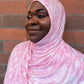 Printed Jersey Hijab: Darling Paisley Starburst