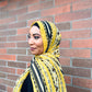 Crepe Chiffon Hijab: Italian Tuscan Harvest