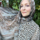 Limited Edition Chiffon Hijab: Iridescent Silkscreen