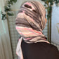 Printed Jersey Hijab: Quartz Crystal Magia