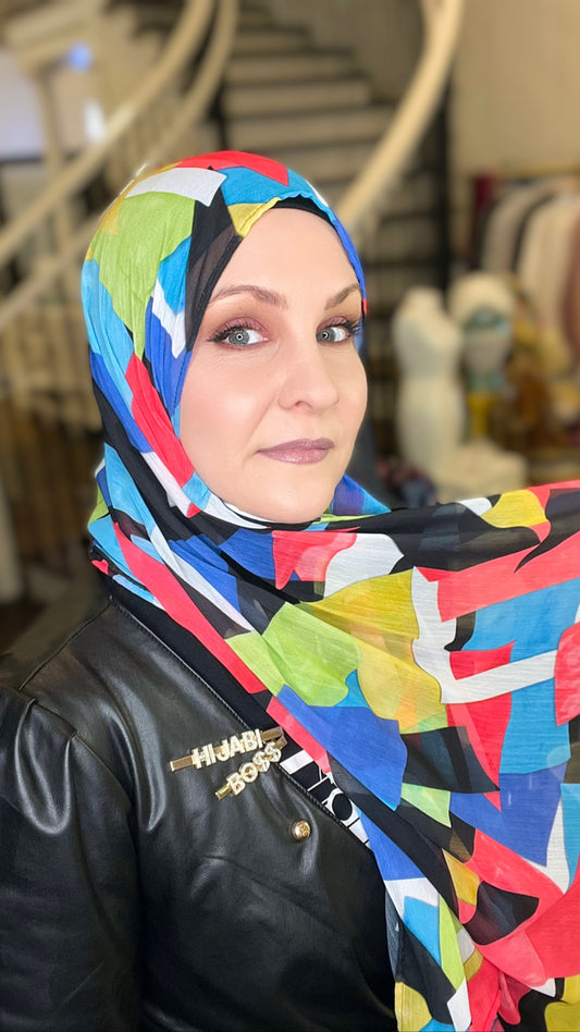 Limited Edition Crinkle Chiffon Hijab: Just for Alia & TVA