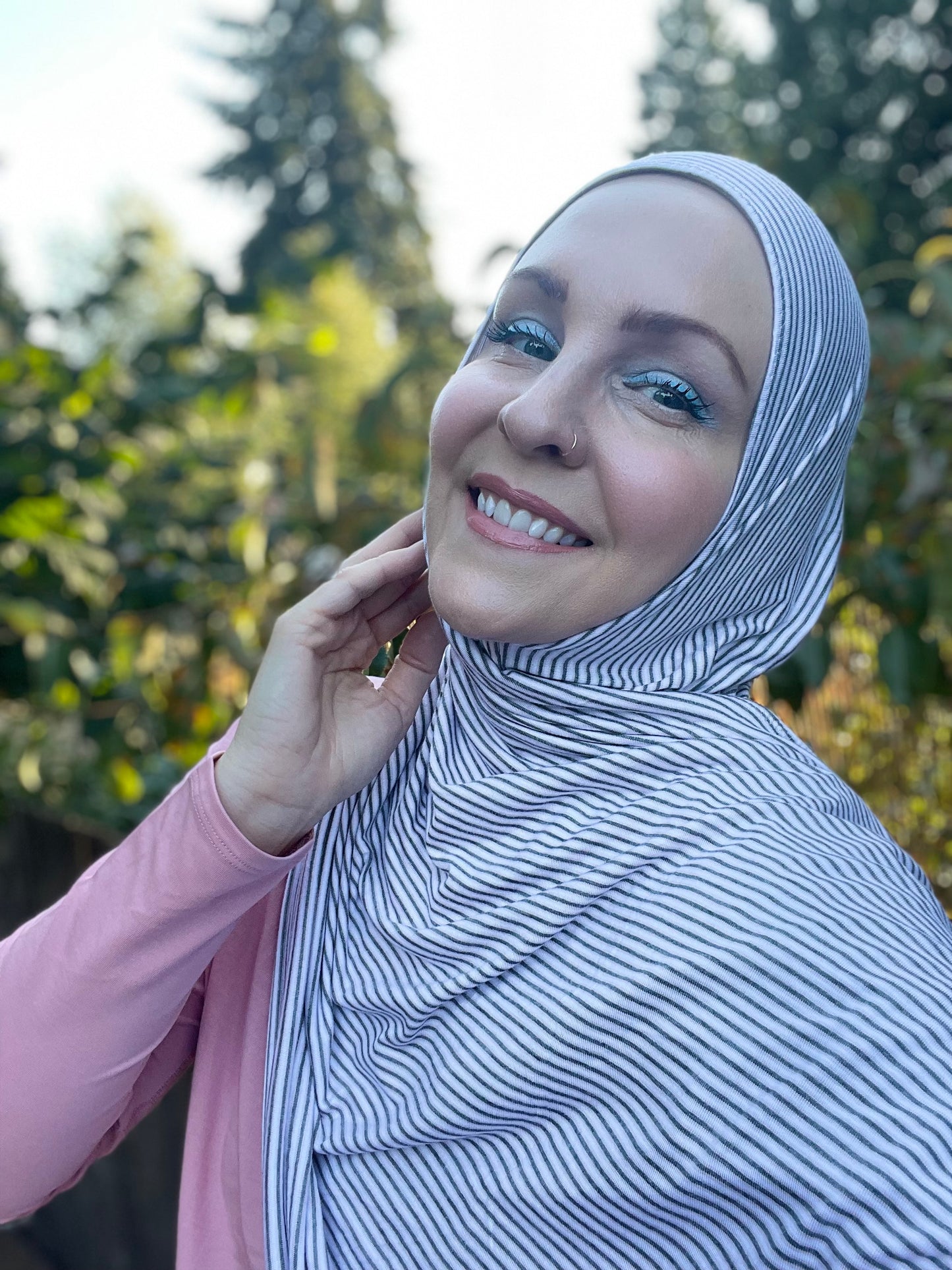 Woven Jersey Hijab: Sweet Sixteen (extra long)