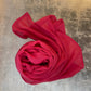 Crinkle Chiffon Hijab: Hot Pink