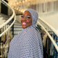 Printed Jersey Hijab: Julia's Mosaic Dreams