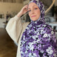 Printed Jersey Hijab: Wild Flowers